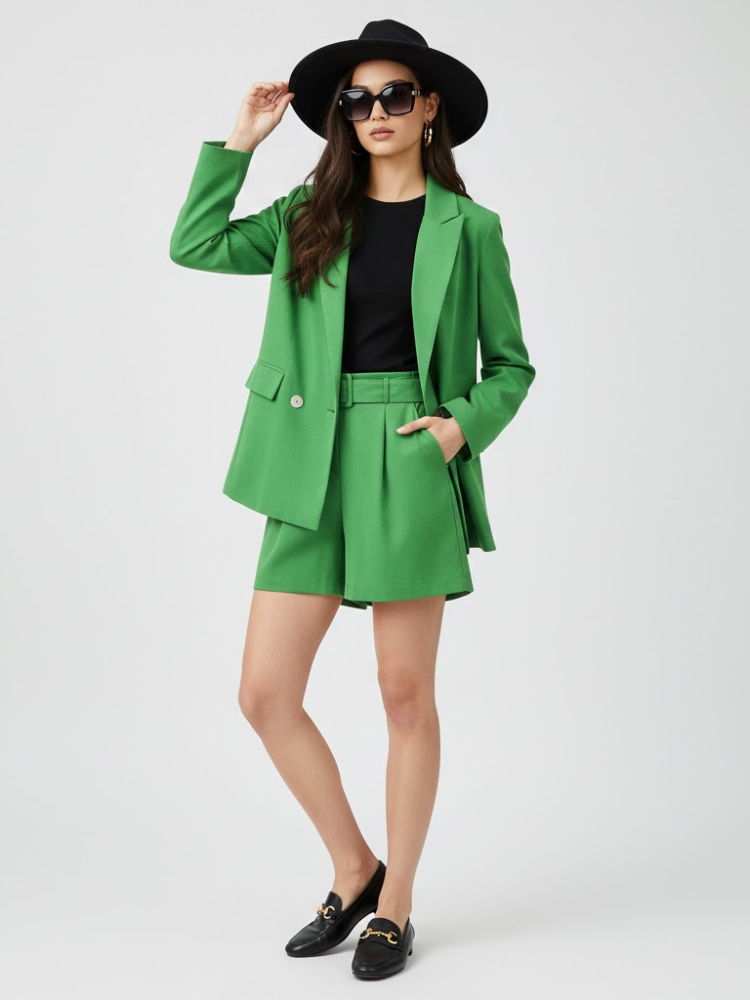  Blazer and Shorts Set SOHO NYFW New Colecction BYMANYC ® New York  NYC Wholesale Boutique Inventory - No MOQ & Ready to Ship
