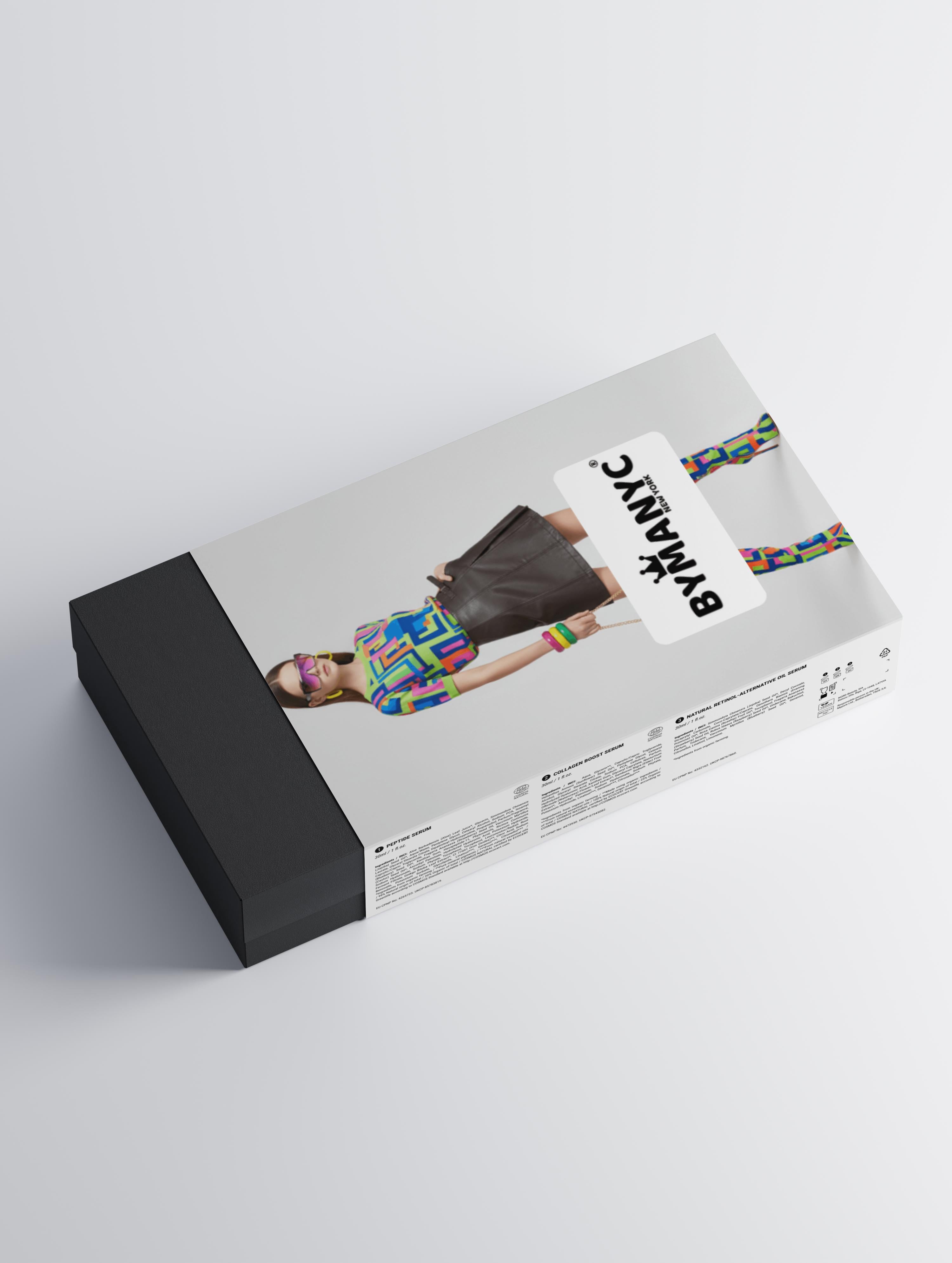 Boost Serum Collection Box BROOKLYN ECO COSMETICS BYMANYC ® New York.  NYC Wholesale Boutique Inventory - No MOQ & Ready to Ship