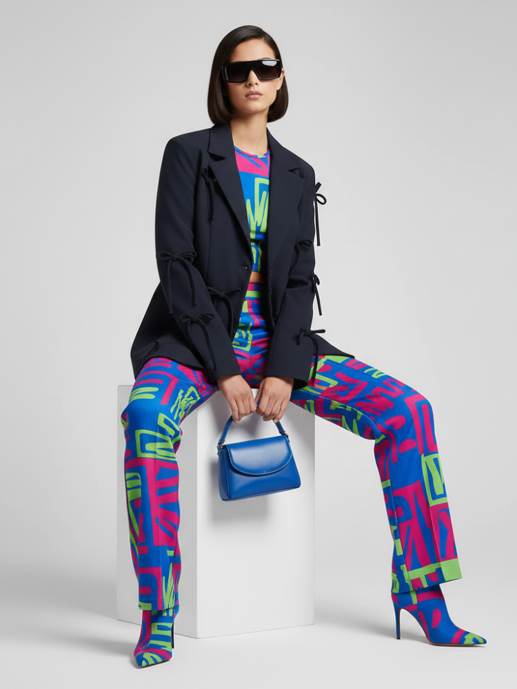 Bow-Detail Versatile Blazer, Soho | BYMANYC ® New York - BYMANYC ® New York  
