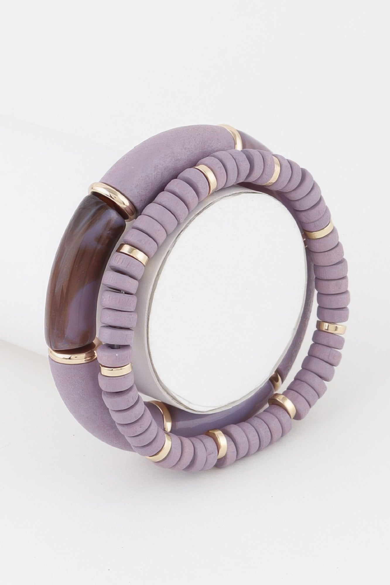  CHELSEA Double Layered Bead Bracelet - New Collection PARIS LE MARAIS - BYMANYC ® New York  NYC Wholesale Boutique Inventory - No MOQ & Ready to Ship