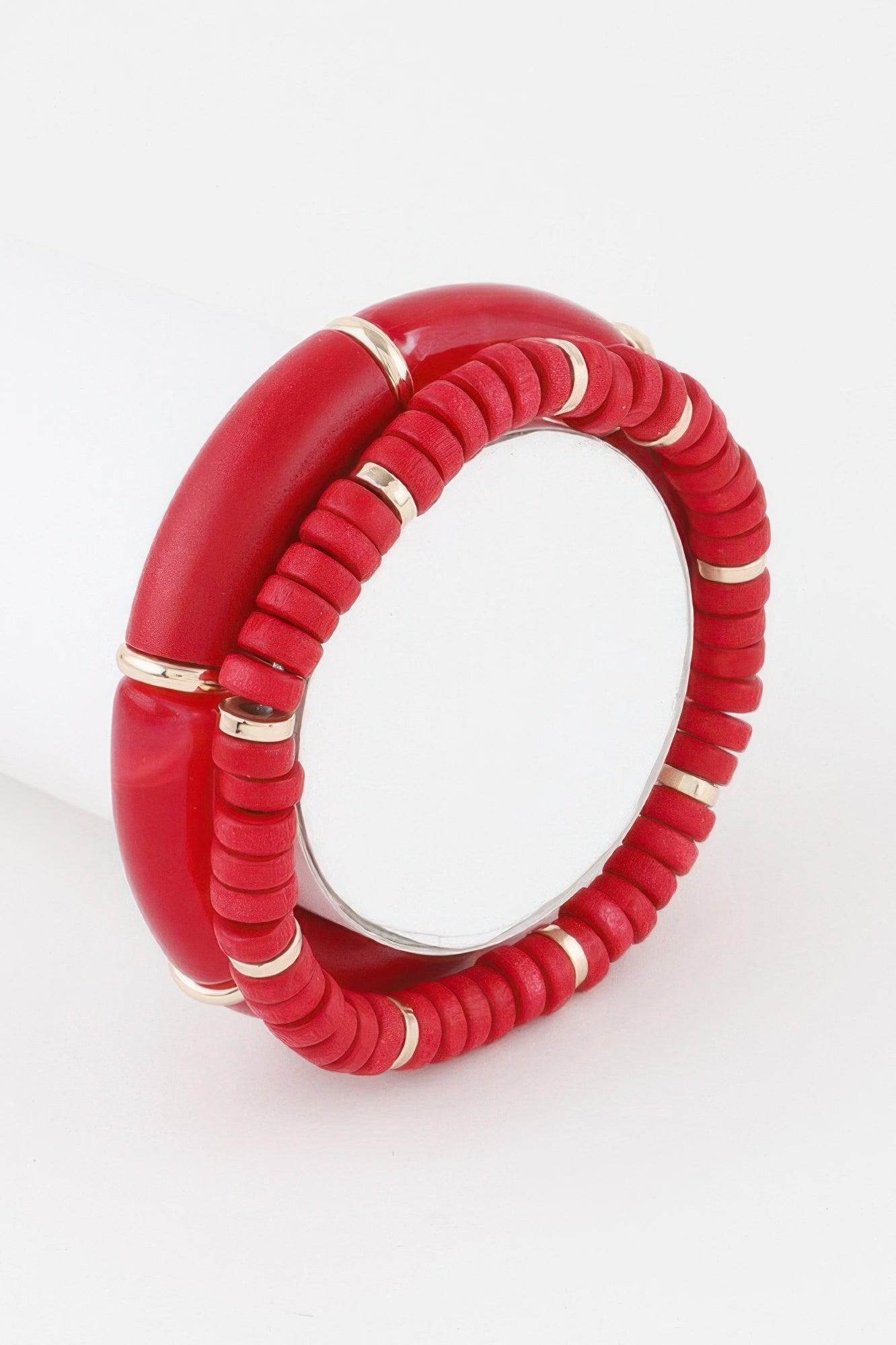  CHELSEA Double Layered Bead Bracelet - New Collection PARIS LE MARAIS - BYMANYC ® New York  NYC Wholesale Boutique Inventory - No MOQ & Ready to Ship