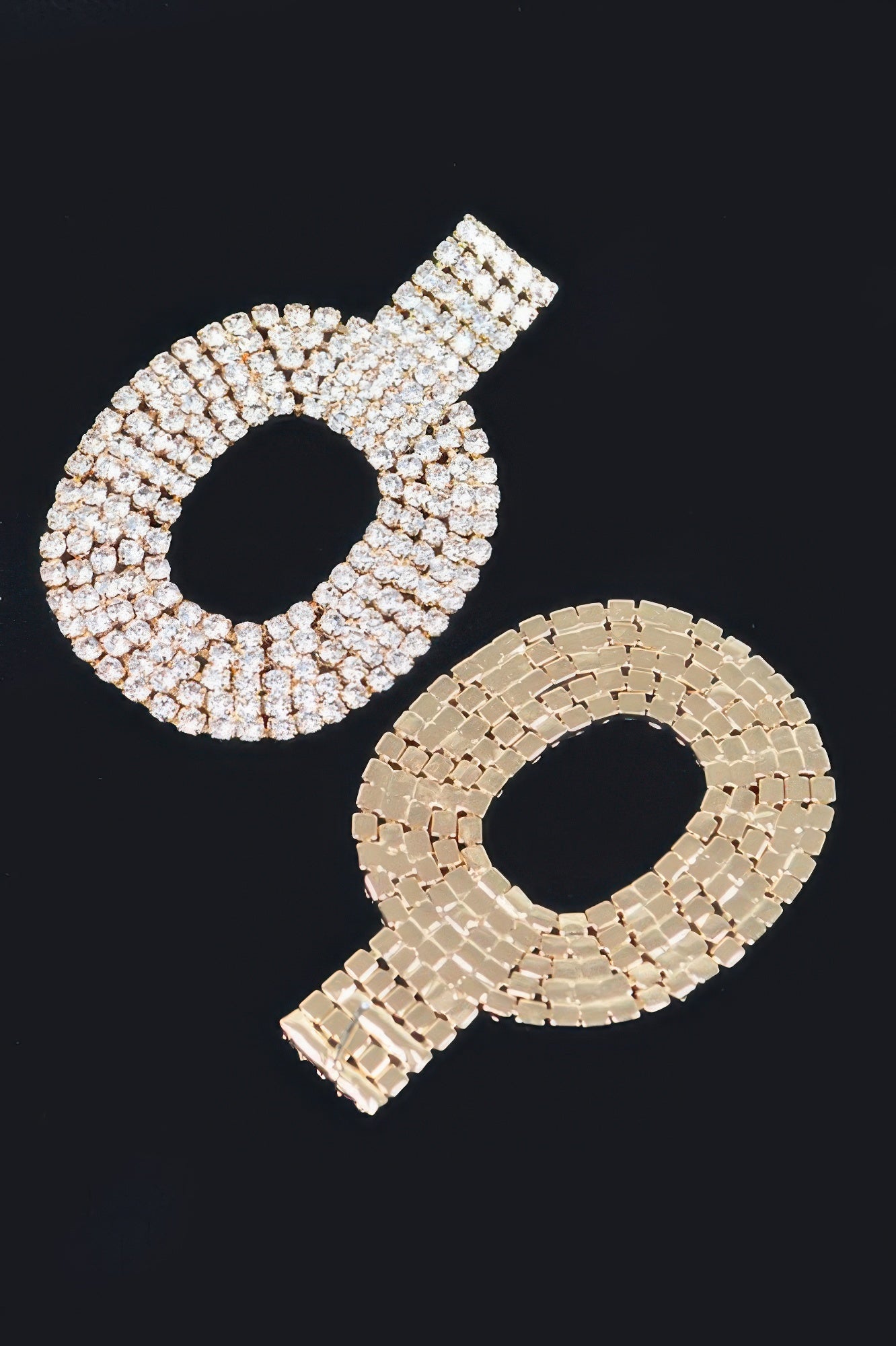  CHELSEA Elegant Rhinestone Drop Earrings: NYFW BYMANYC ® New York  NYC Wholesale Boutique Inventory - No MOQ & Ready to Ship