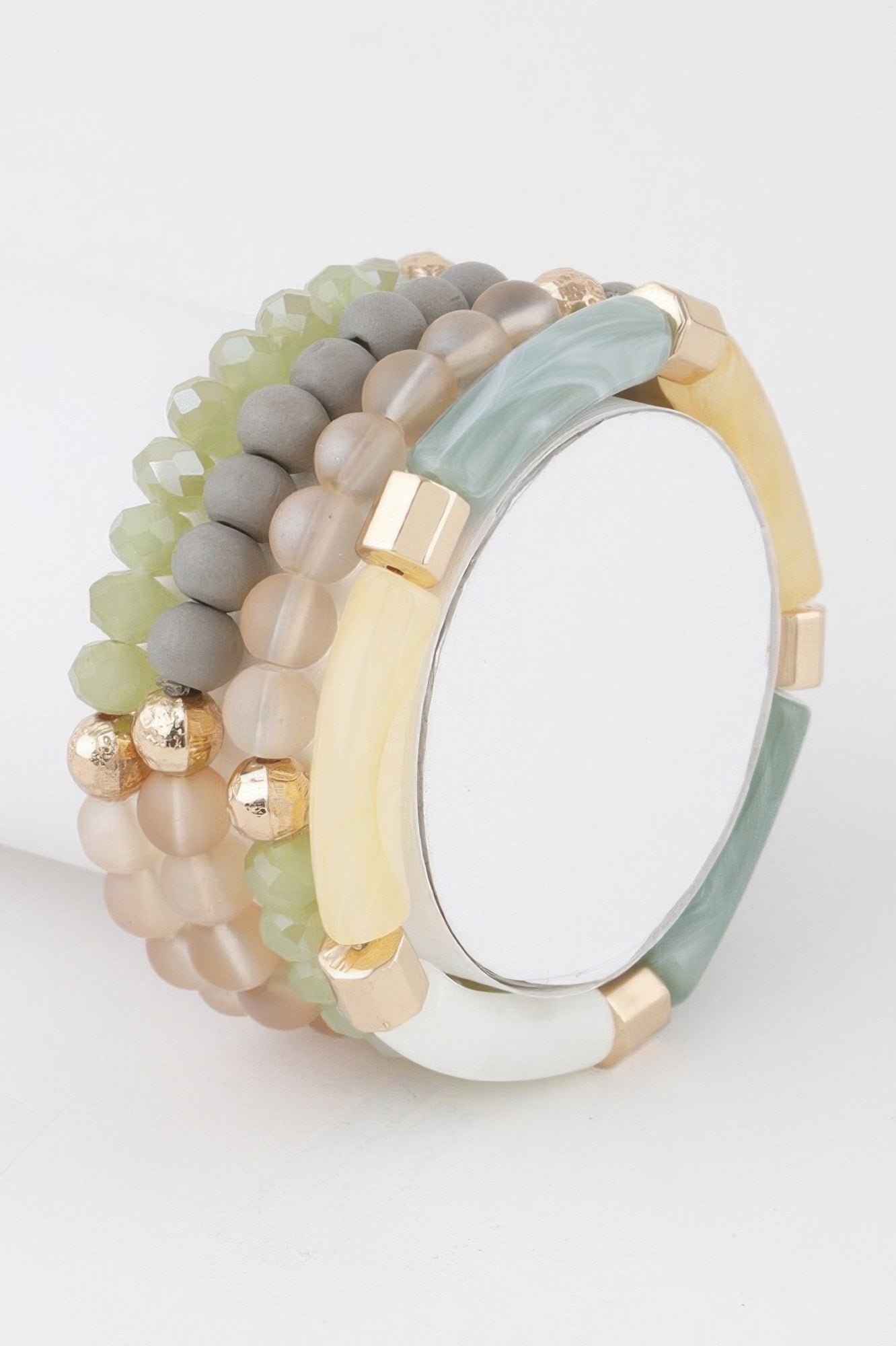  CONEY Multi Beaded Tube Bracelet - New Collection Los Angeles - BYMANYC ® New York  NYC Wholesale Boutique Inventory - No MOQ & Ready to Ship