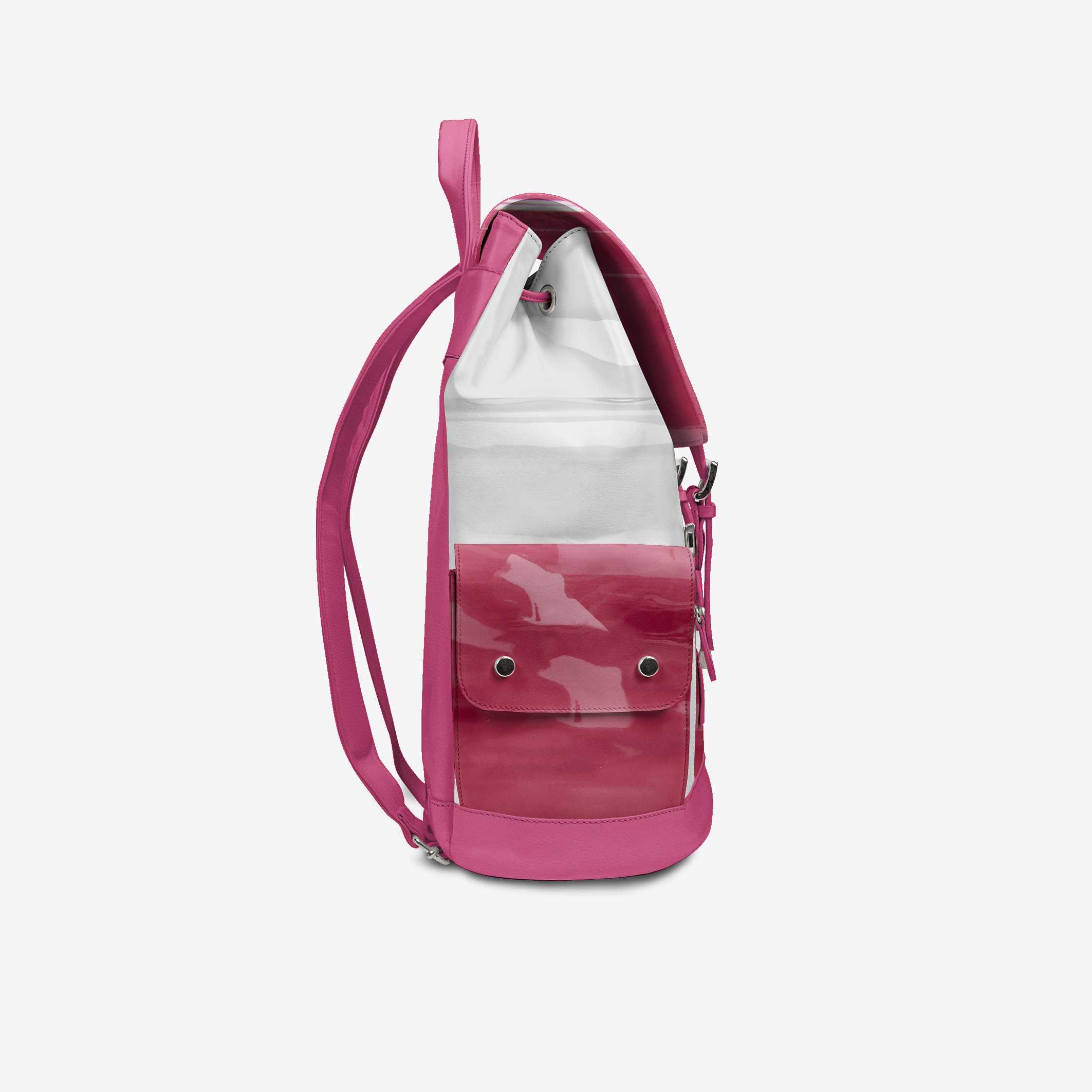  COUTURE Eco Backpack – Pink & White Edition | BYMANYC ® New York  NYC Wholesale Boutique Inventory - No MOQ & Ready to Ship