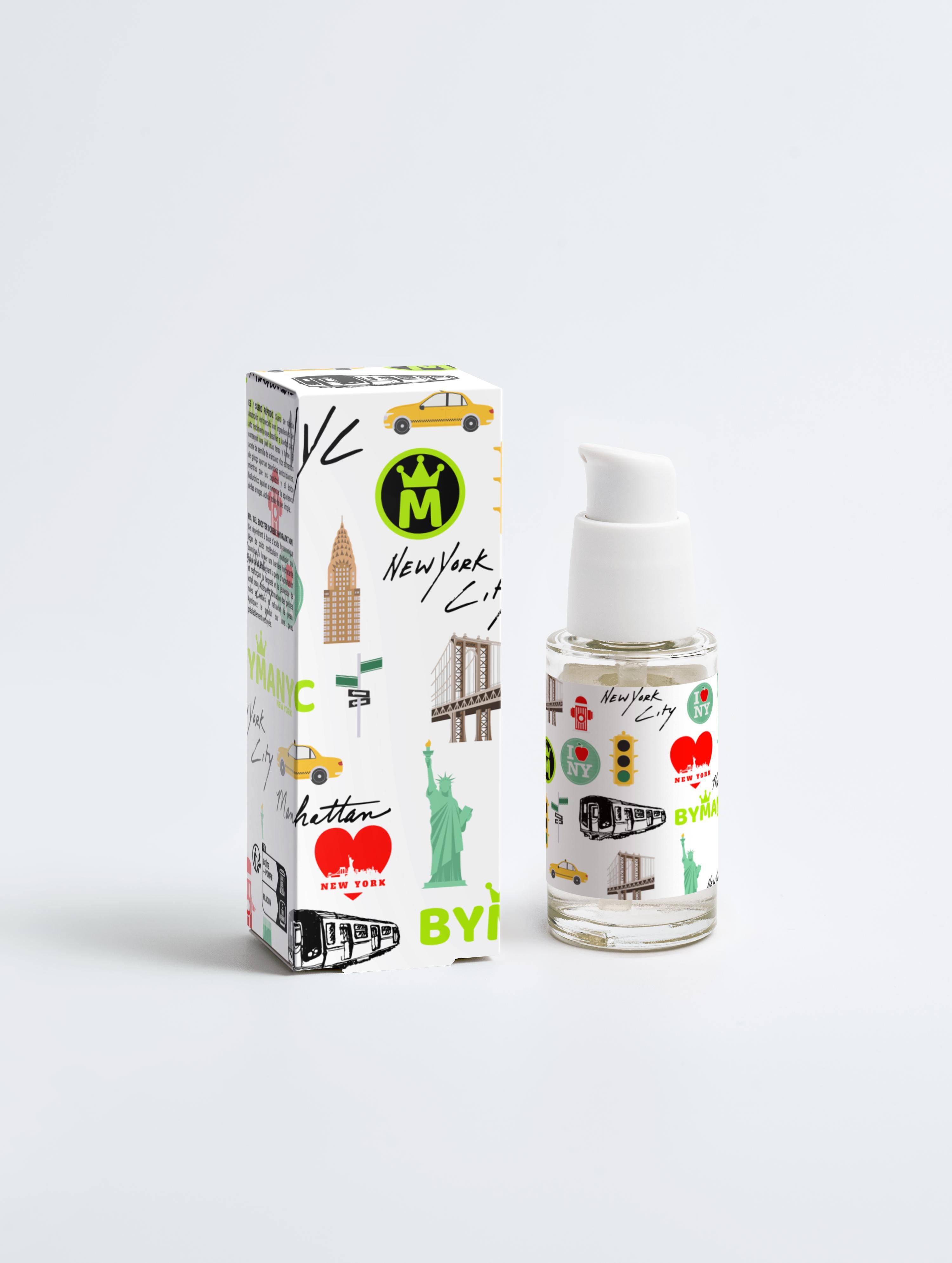 Caffeine Double Hydration Boost Gel + HA BYMANYC ® New York - BYMANYC ® New York  