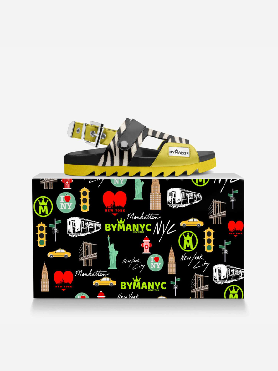 Carnegie Style Sandals | BYMANYC ® New York Sustainable Fashion - BYMANYC ® New York  