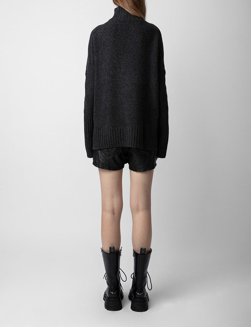 Cashmere Heart Sweater, Soho | Women - BYMANYC ® New York - BYMANYC ® New York  
