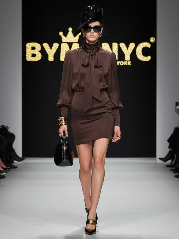  Chocolate Bow Mini • SOHO New Collection BYMANYC ® New York  NYC Wholesale Boutique Inventory - No MOQ & Ready to Ship