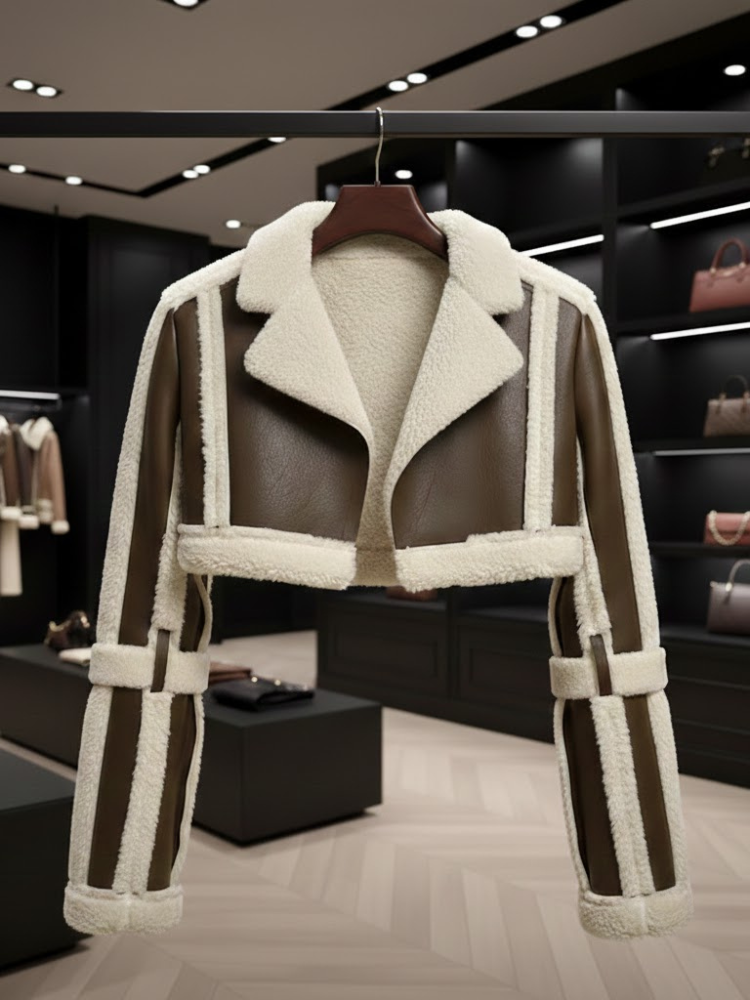  Contrast Shearling Aviator • ASPEN New Collection BYMANYC ® New York  NYC Wholesale Boutique Inventory - No MOQ & Ready to Ship