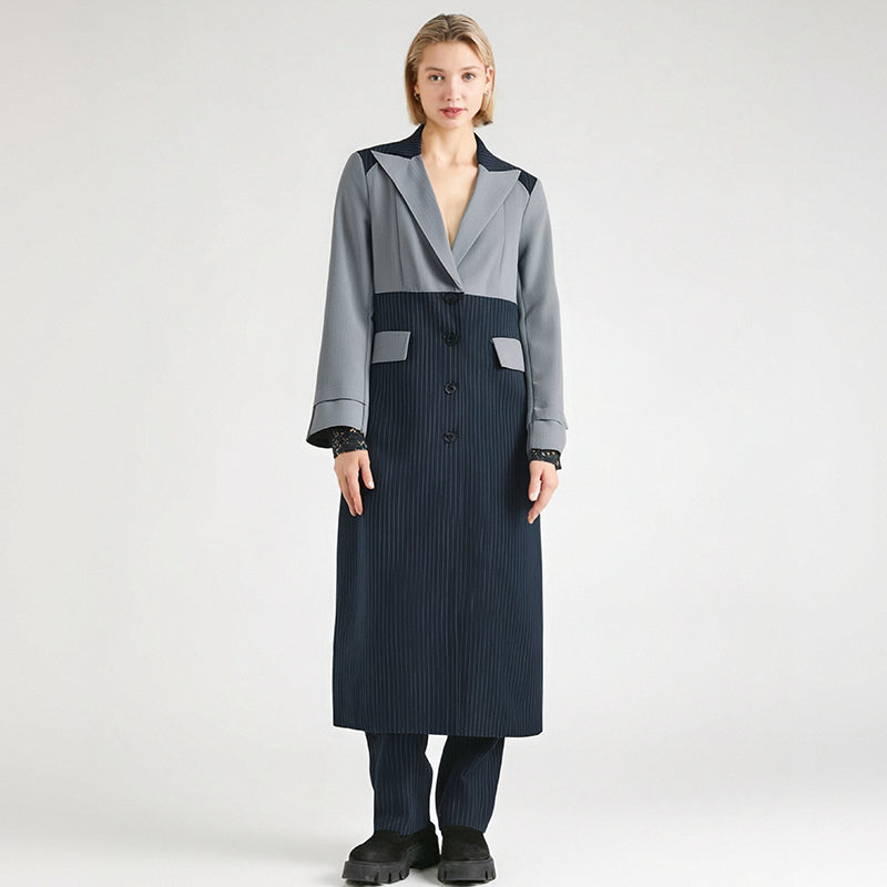 Contrast Trench Coat, Midtown | Women - BYMANYC ® New York - BYMANYC ® New York  