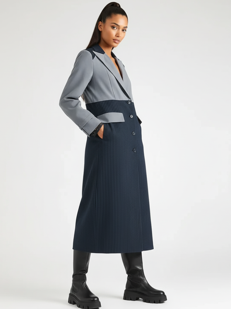 Contrast Trench Coat, Midtown | Women - BYMANYC ® New York - BYMANYC ® New York  