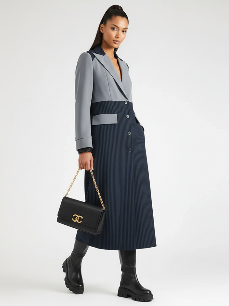 Contrast Trench Coat, Midtown | Women - BYMANYC ® New York - BYMANYC ® New York  