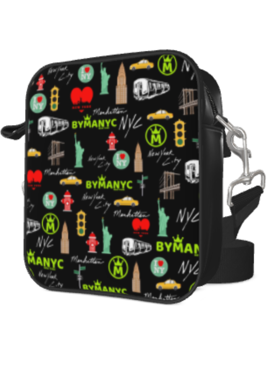 Crossbody Bag MIDNIGHT MIRAGE – BYMANYC ® New York Vegan Urban Chic - BYMANYC ® New York  