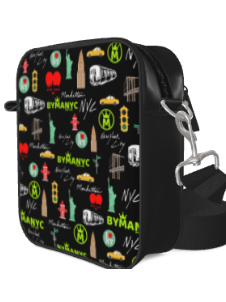 Crossbody Bag MIDNIGHT MIRAGE – BYMANYC ® New York Vegan Urban Chic - BYMANYC ® New York  