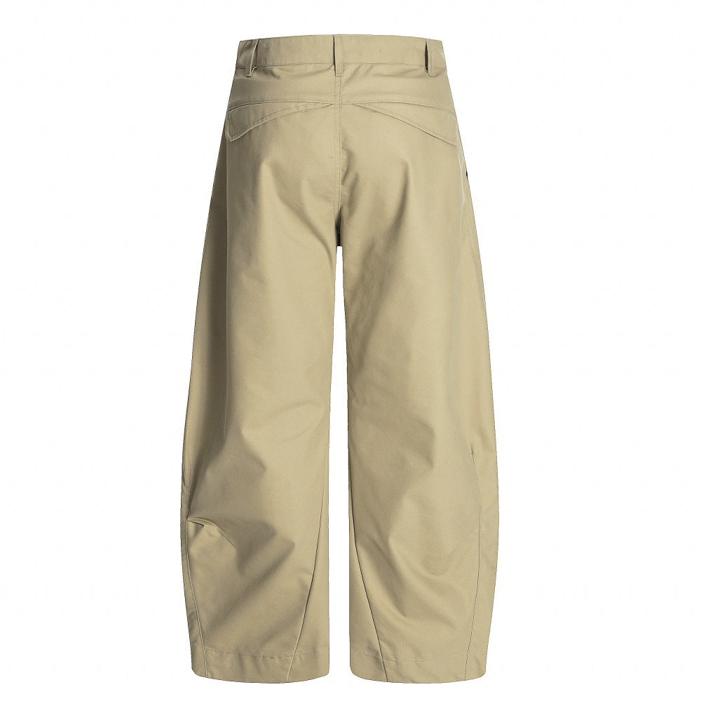 Curved Wide-Leg Pants, Nolita | Men - BYMANYC ® New York - BYMANYC ® New York  
