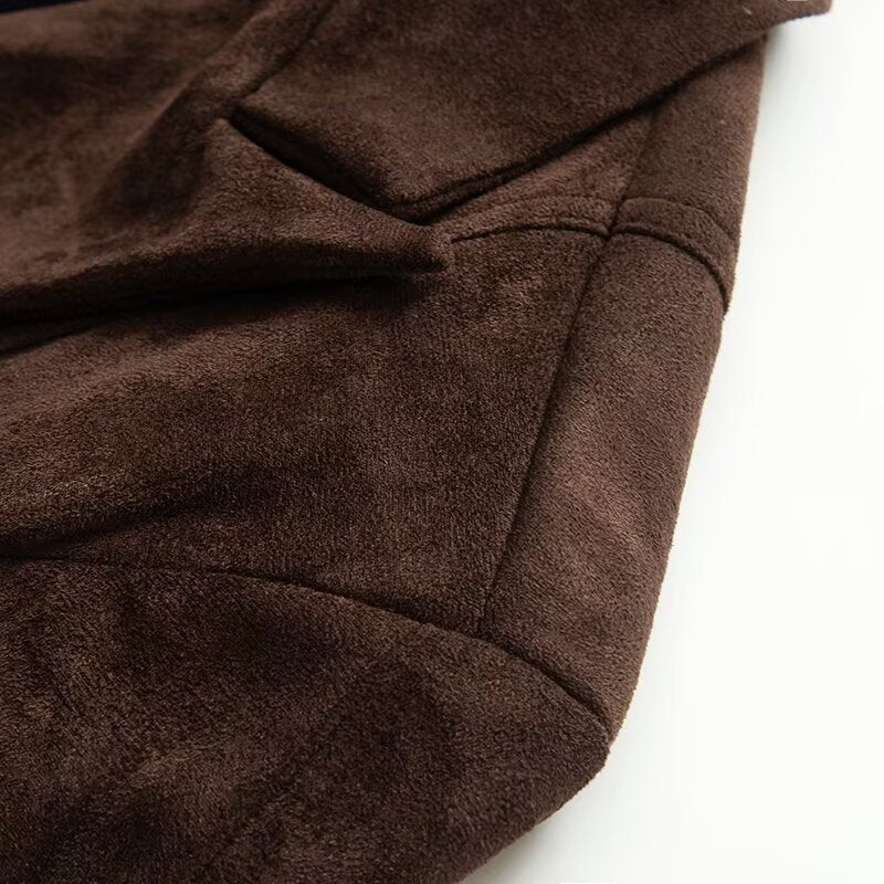 Women's Faux Suede Hourglass Blazer BYMANYC ® New York CONTEMPORARY VIBRANT MODERN FASHION - New Collection