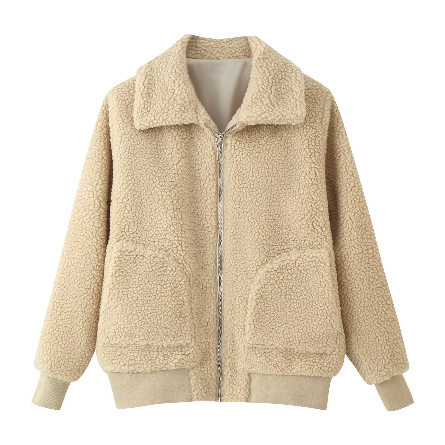 Women's Faux Shearling Sherpa Fleece Jacket BYMANYC ® New York CONTEMPORARY VIBRANT MODERN FASHION - New Collection