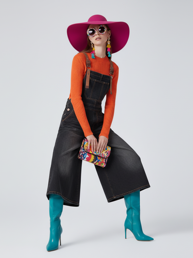 Denim Overalls, Williamsburg | Unisex - BYMANYC ® New York