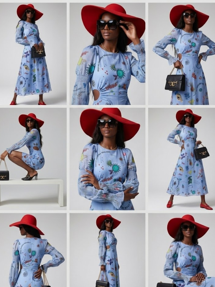 Cosmic Sky Maxi • WEST VILLAGE New Collection BYMANYC ® New York