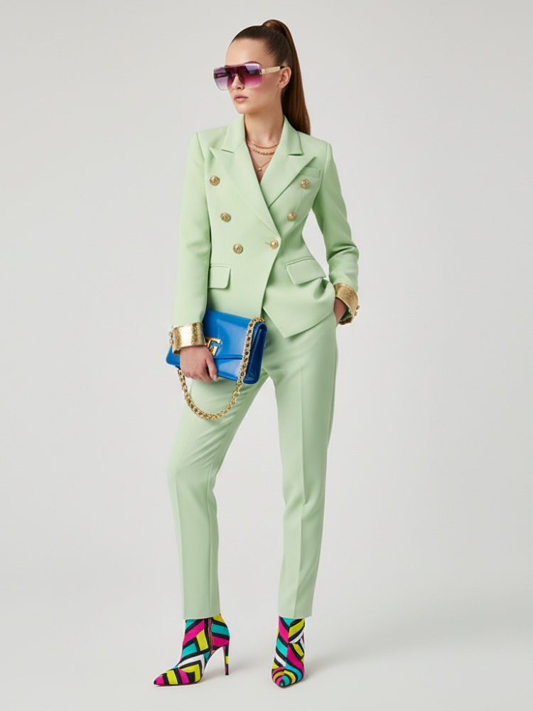 Double-Breasted Blazer Jacket UPPER WEST SIDE BYMANYC ® New York - BYMANYC ® New York  