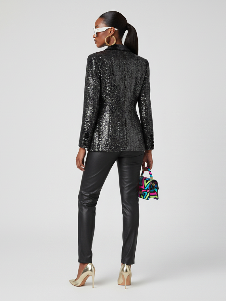  Double-Breasted Blazer Jacket WEST VILLAGE BYMANYC ® New York  NYC Wholesale Boutique Inventory - No MOQ & Ready to Ship