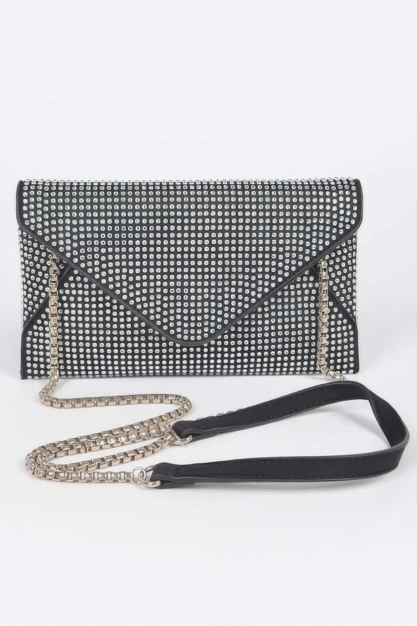  ELEGANT BAG HUDSON Hot Fix Rhinestones Envelope Clutch – BYMANYC ® New York  NYC Wholesale Boutique Inventory - No MOQ & Ready to Ship