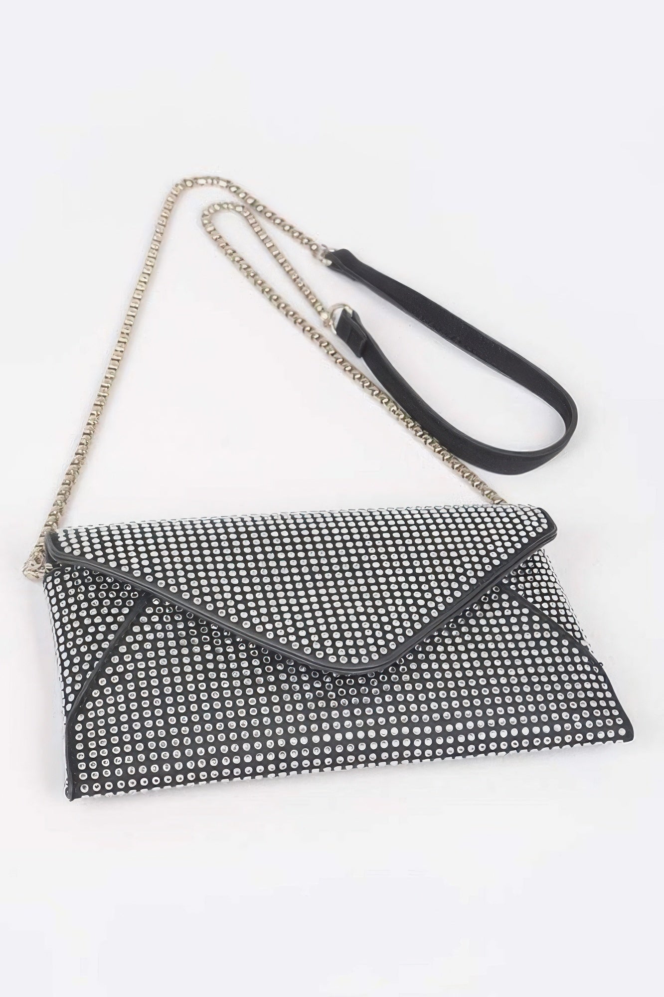  ELEGANT BAG HUDSON Hot Fix Rhinestones Envelope Clutch – BYMANYC ® New York  NYC Wholesale Boutique Inventory - No MOQ & Ready to Ship