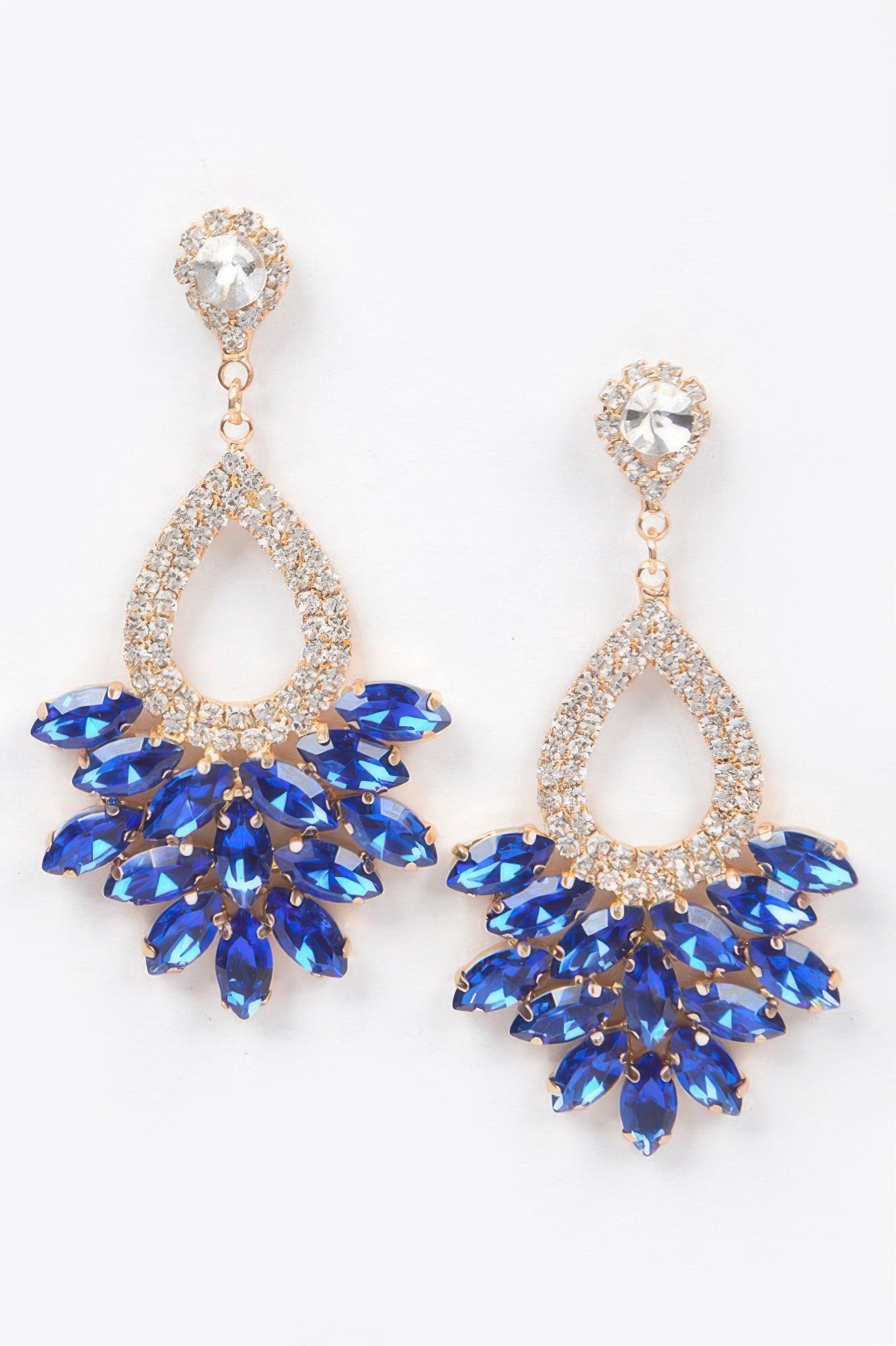  EMPIRE Rhinestone Dangle Earring - New Collection Los Angeles - BYMANYC ® New York  NYC Wholesale Boutique Inventory - No MOQ & Ready to Ship