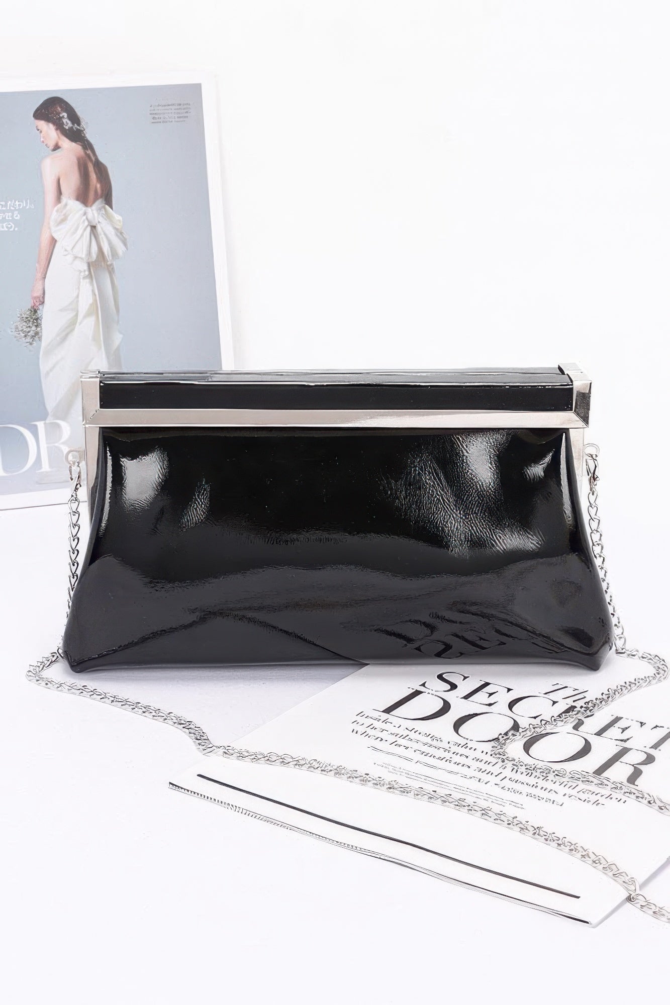  EVENING BAG • new collection PARK AVE Patent BYMANYC ® New York  NYC Wholesale Boutique Inventory - No MOQ & Ready to Ship