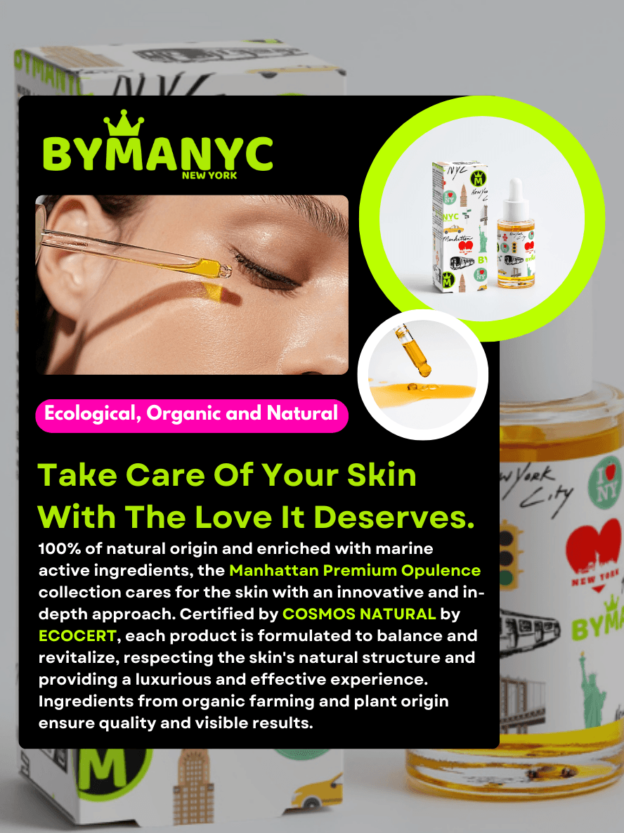  Eco Nourishing Facial Oil | BYMANYC ® New York | Certified Organic  NYC Wholesale Boutique Inventory - No MOQ & Ready to Ship