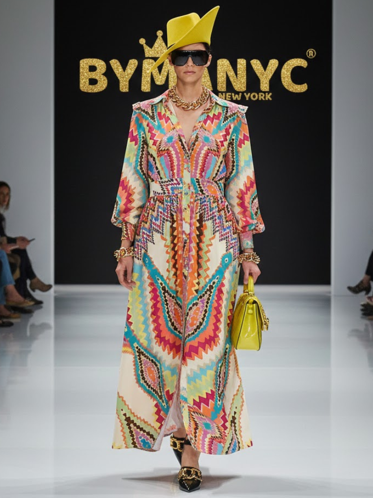 Enchanted Garden Wrap • SOHO New Collection BYMANYC ® New York - BYMANYC ® New York  