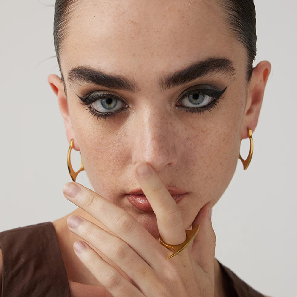  Fashion Jewelry Double Sided Cocktail Ring by BYMANYC ® New York - SOHO  NYC Wholesale Boutique Inventory - No MOQ & Ready to Ship