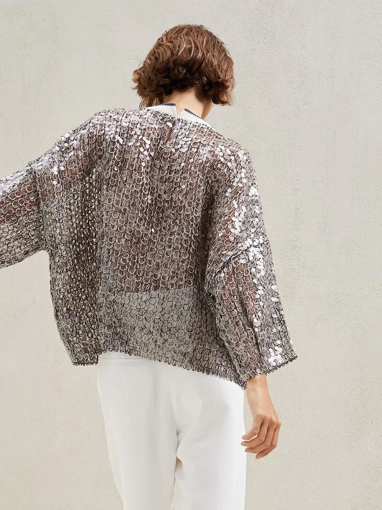 Fish Scale Sequin Top, Theater District | Women - BYMANYC ® New York - BYMANYC ® New York  