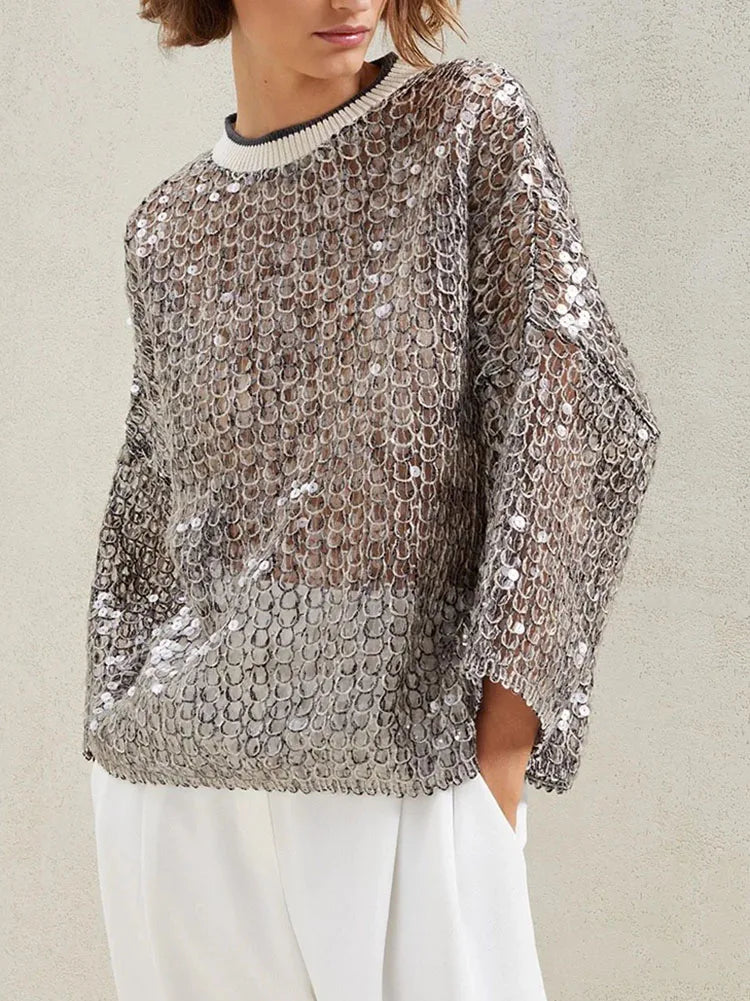 Fish Scale Sequin Top, Theater District | Women - BYMANYC ® New York - BYMANYC ® New York  