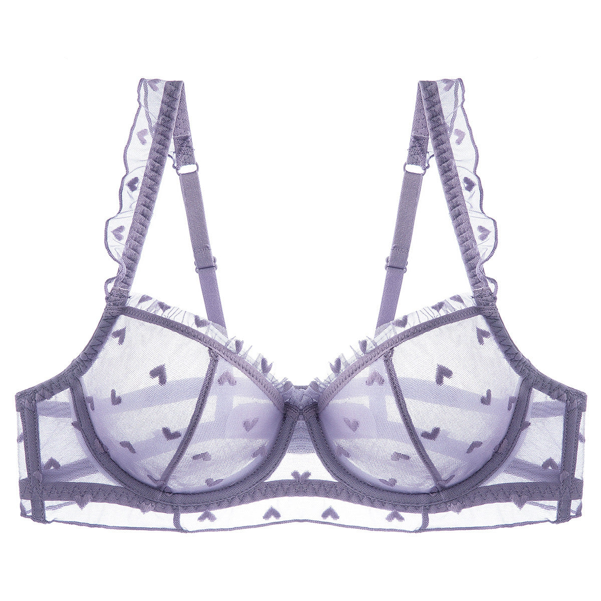 French Style Lace Minimizer Bra with Side Support For Large Chests, Upper East Side, BYMANYC New York. - BYMANYC ® New York  