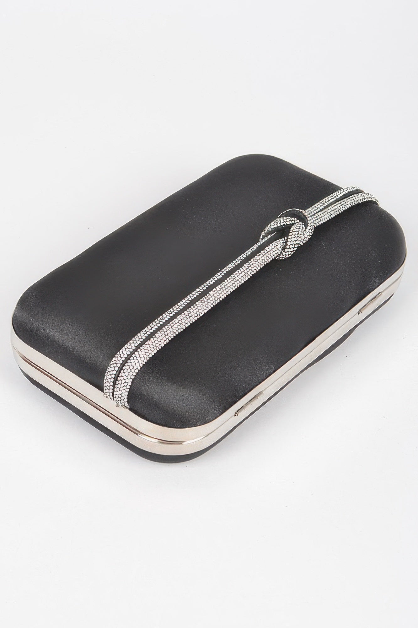  GRAMERCY Satin Frame Clutch | Luxury BYMANYC ® New York Style  NYC Wholesale Boutique Inventory - No MOQ & Ready to Ship