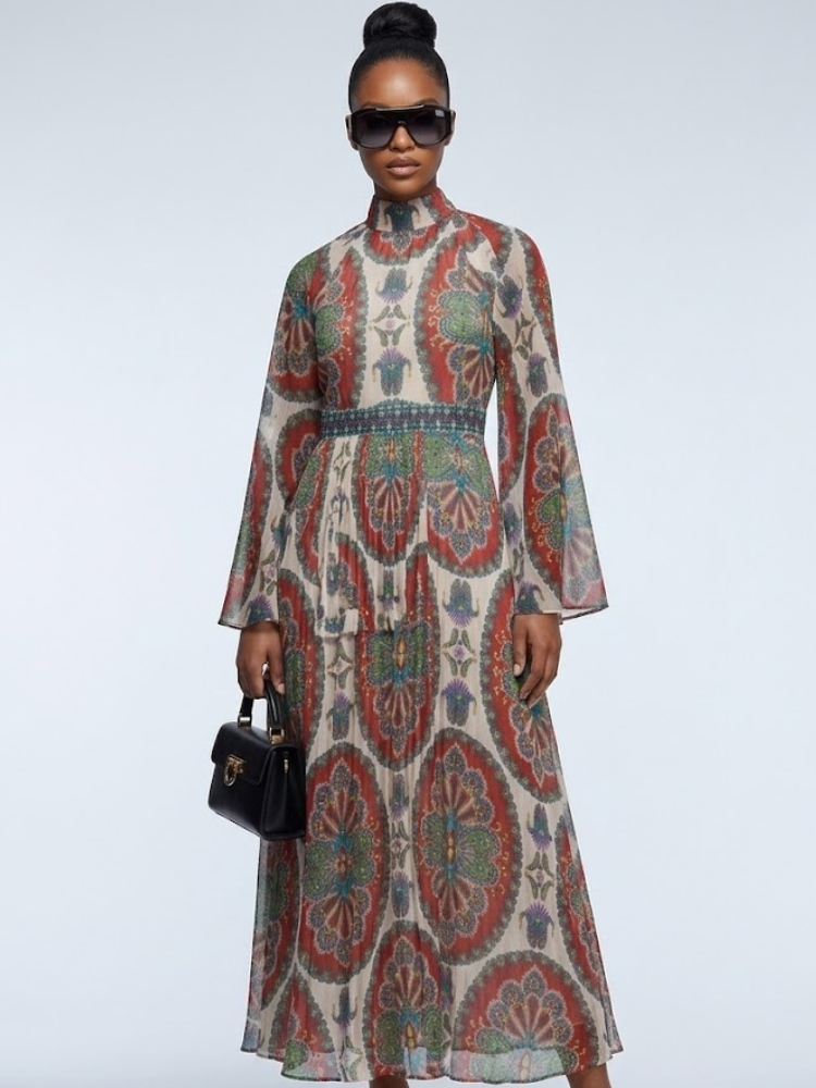  GREENWICH Women's Printed Dress Prêt-à-Porter BYMANYC ® New York  NYC Wholesale Boutique Inventory - No MOQ & Ready to Ship
