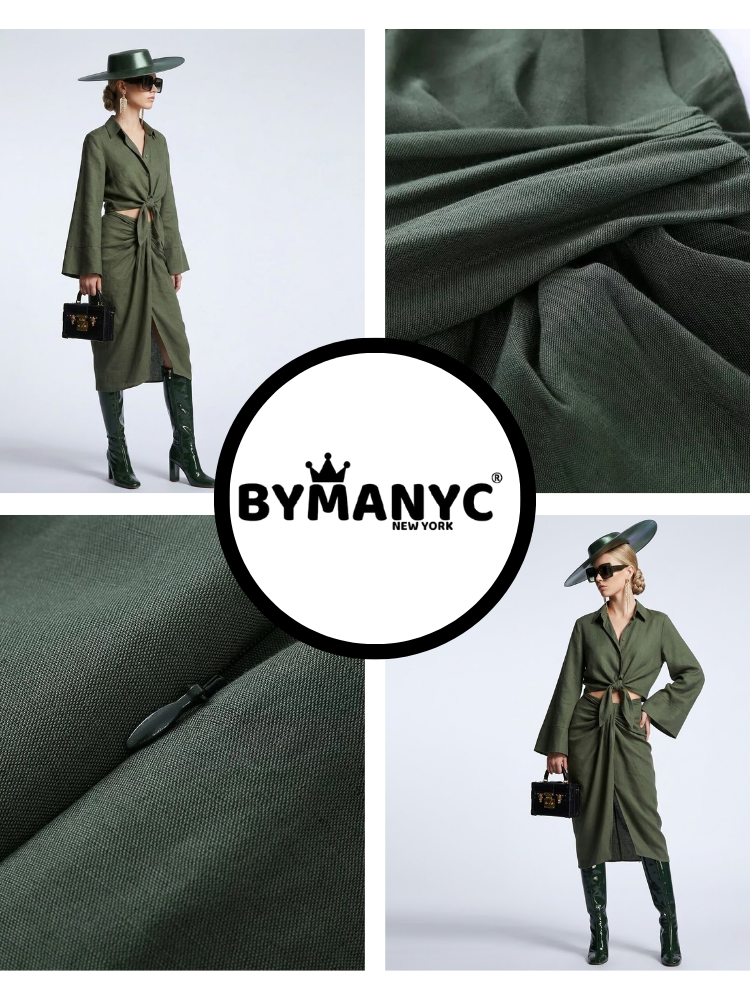  GREENWICH Women's Tie-Blouse & Skirt Set Prêt-à-Porter BYMANYC ® NY  NYC Wholesale Boutique Inventory - No MOQ & Ready to Ship