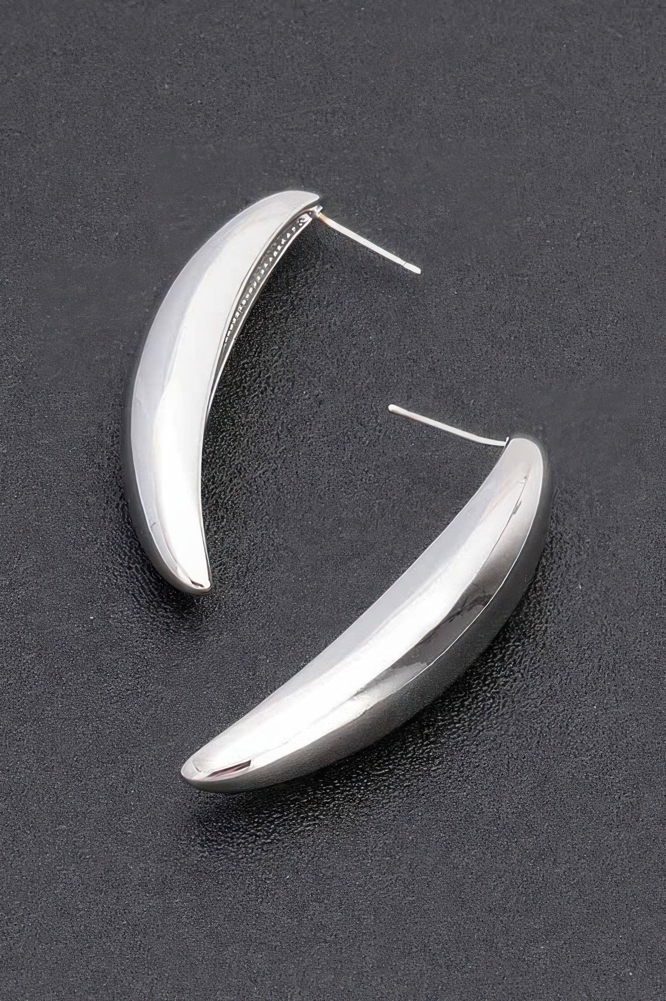  GUGGENHEIM Curved Metal Vintage Stud Earrings: BYMANYC ® New York  NYC Wholesale Boutique Inventory - No MOQ & Ready to Ship