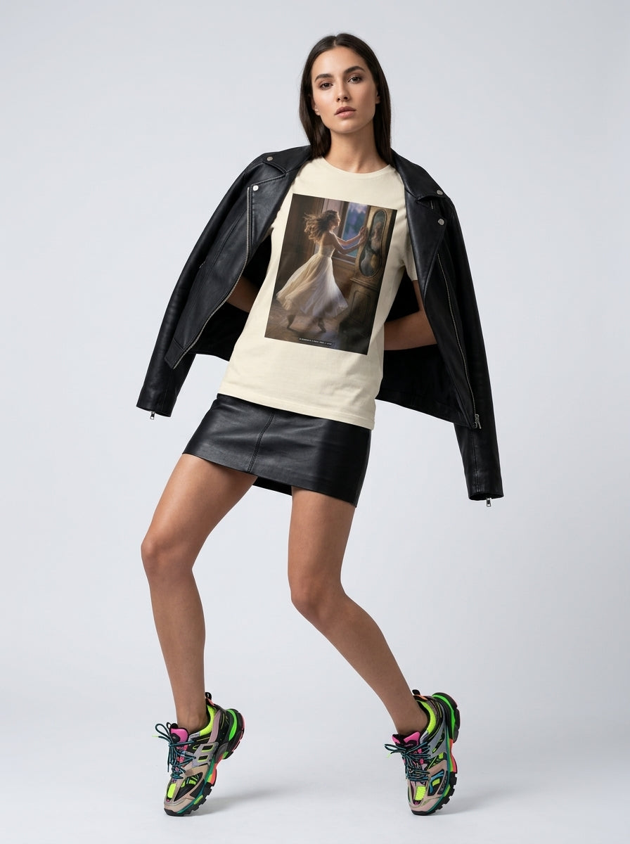 T-Shirt Unisex Short Sleeve Exclusive & Eco-Friendly Limited Edition MADISON AVENUE BYMANYC ® New York + ART