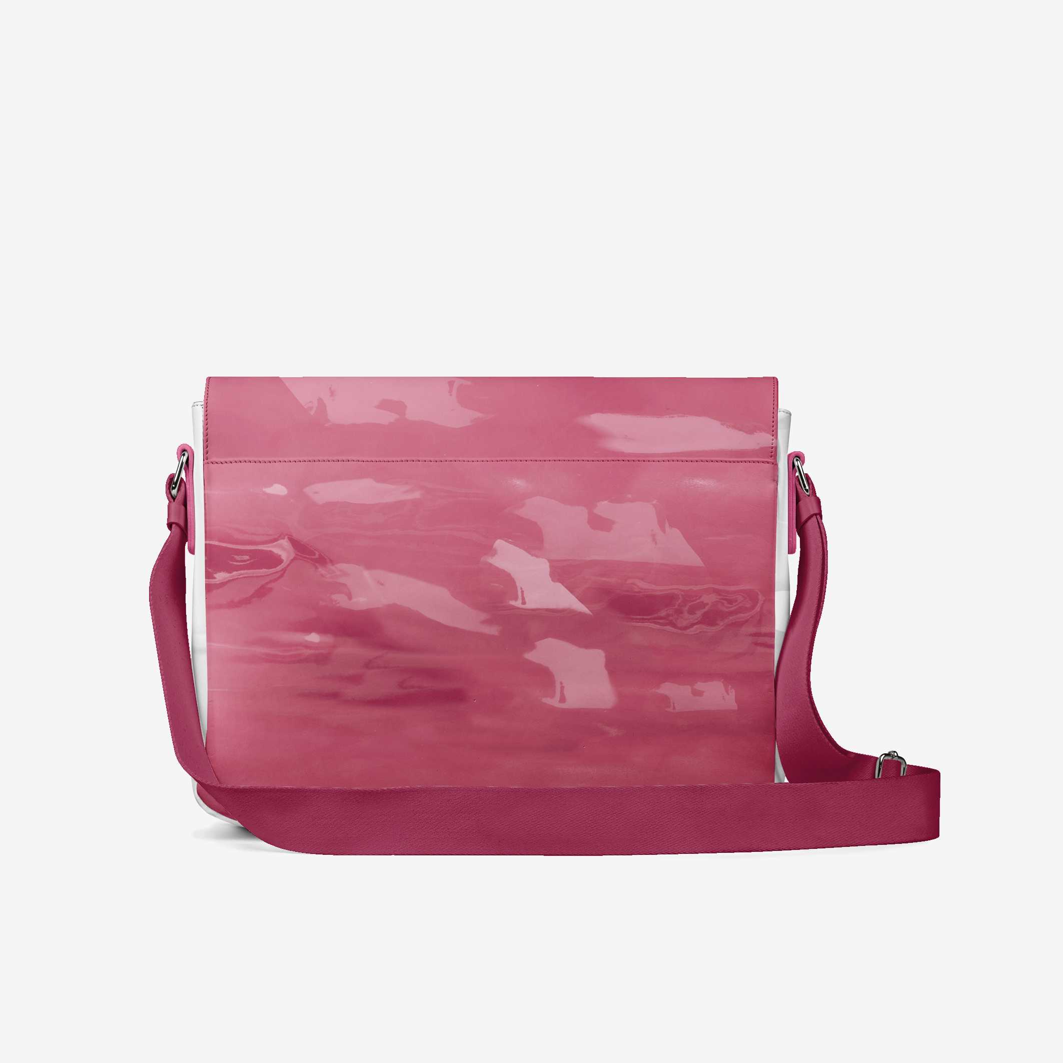Glitter Pink Messenger Bag 16” | BYMANYC ® New York Glam Street Edition - BYMANYC ® New York