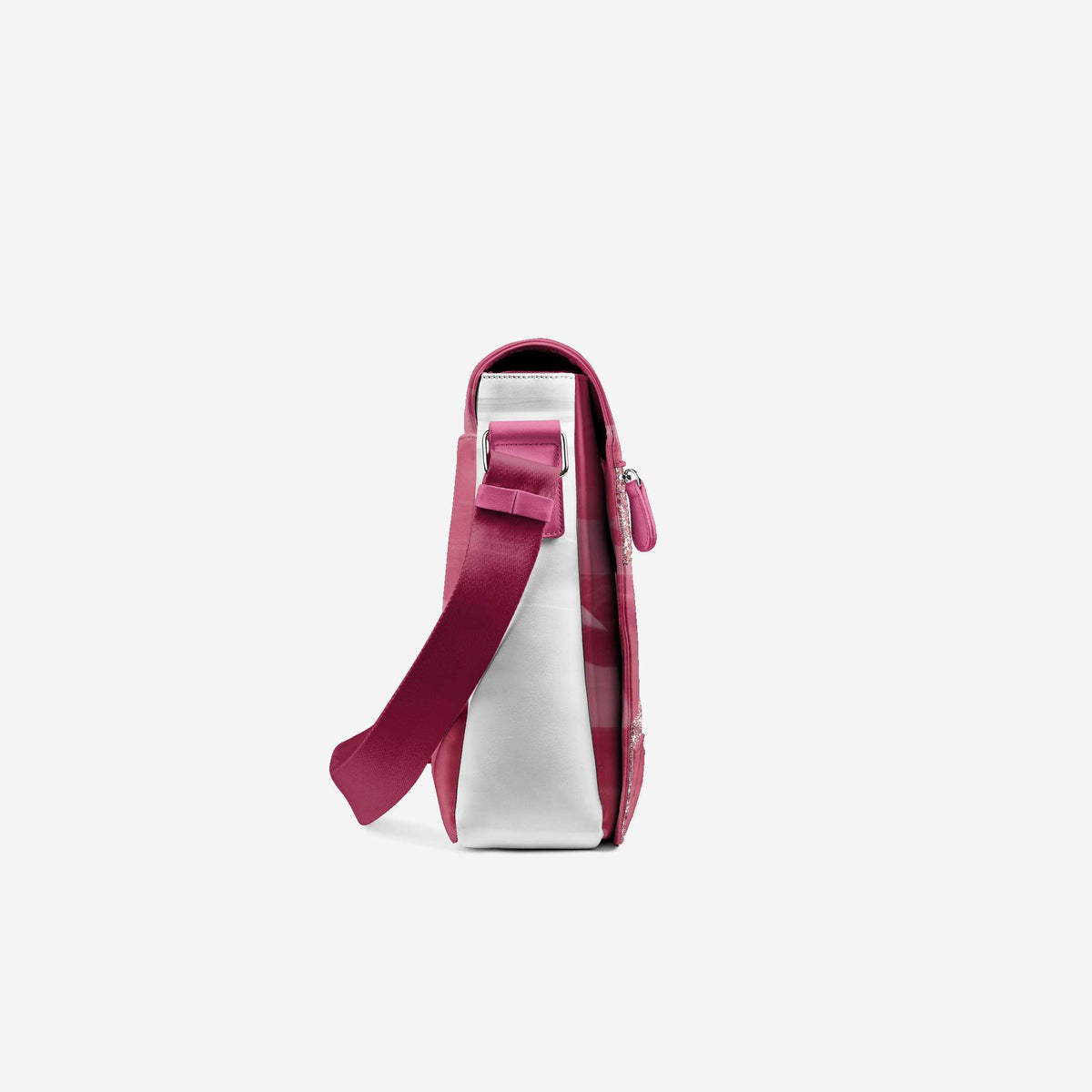 Glitter Pink Messenger Bag 16” | BYMANYC ® New York Glam Street Edition - BYMANYC ® New York