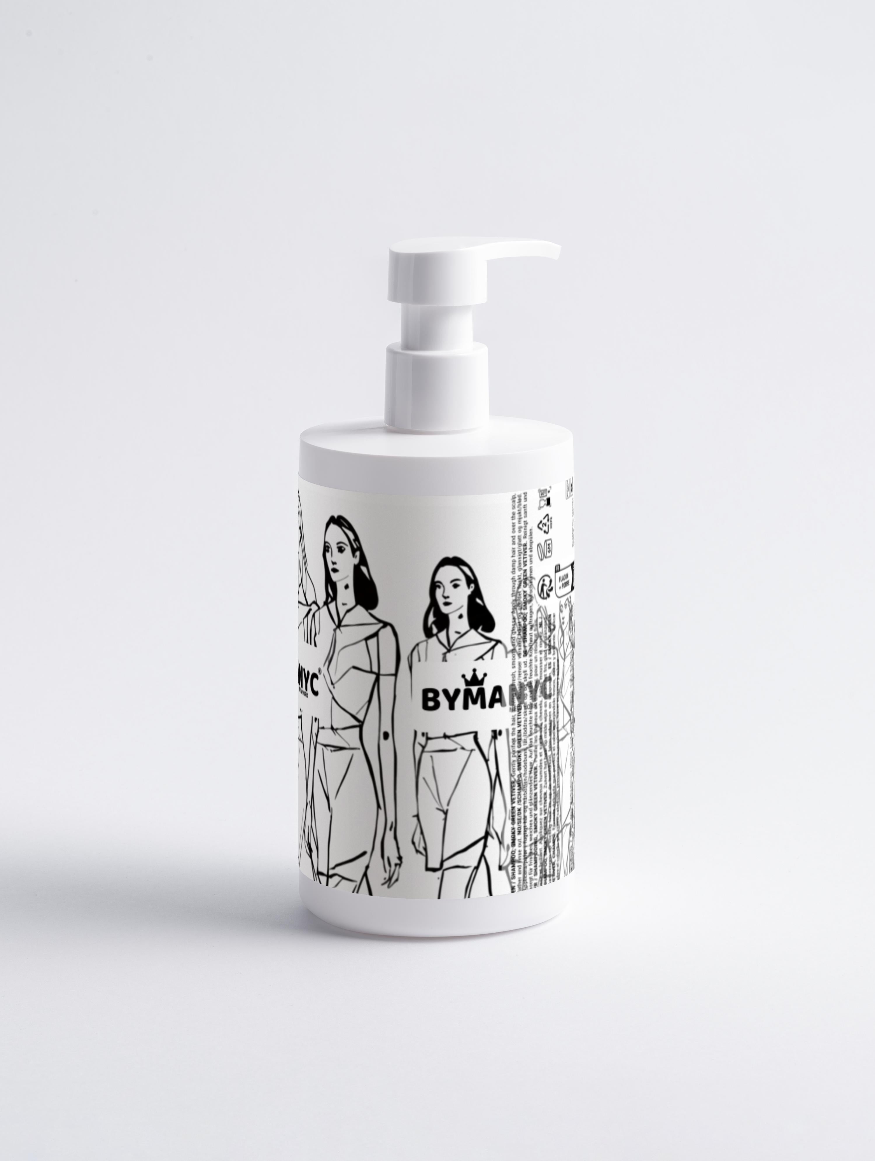 Gloss Shampoo, Smoky Green Vetiver UPPER EAST SIDE ECO COSMETICS BYMANYC ® New York - BYMANYC ® New York  