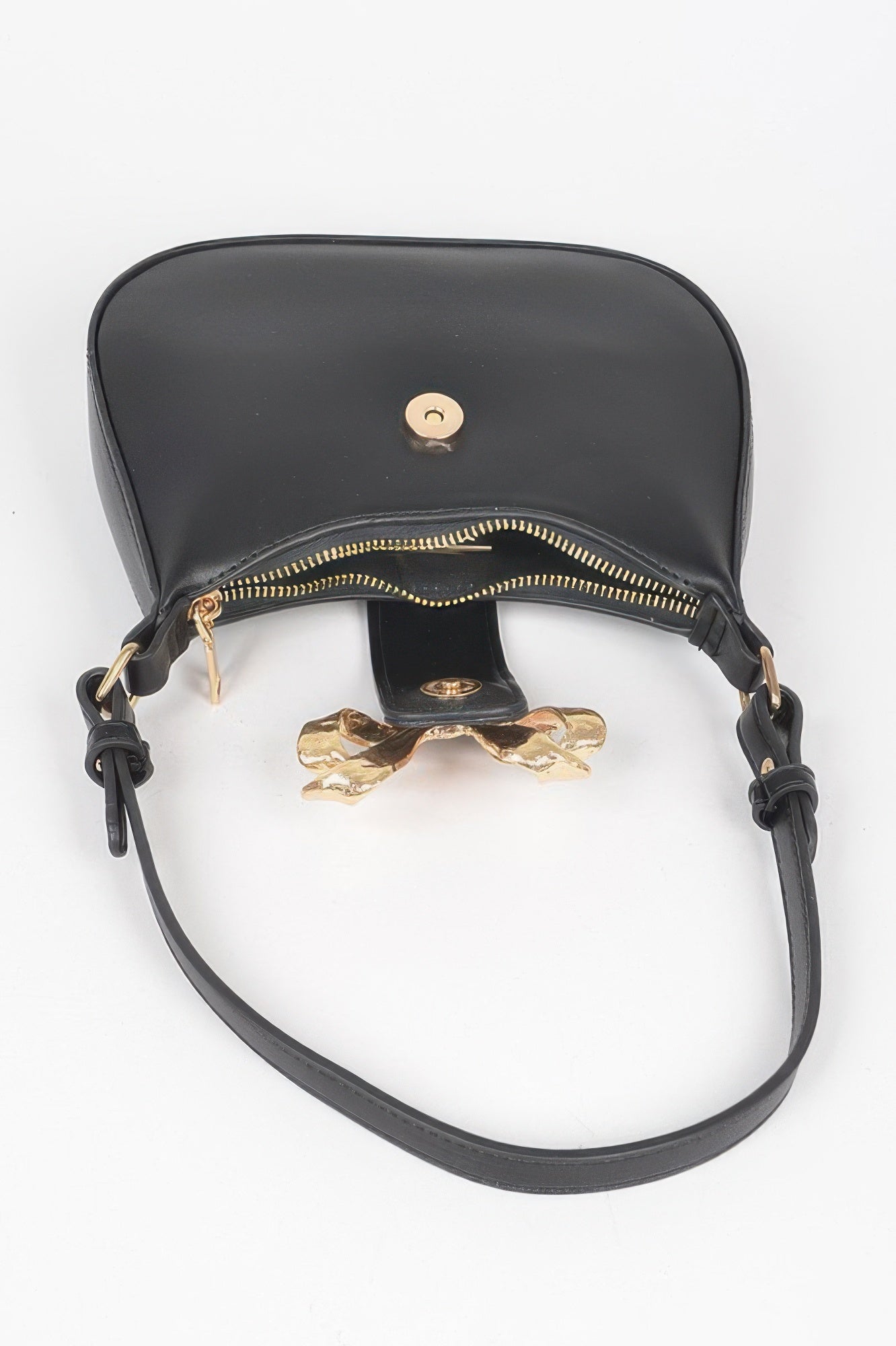  HANDBAG NOLITA Vegan Leather Small Hobo Metal Ribbon – BYMANYC ® New York  NYC Wholesale Boutique Inventory - No MOQ & Ready to Ship