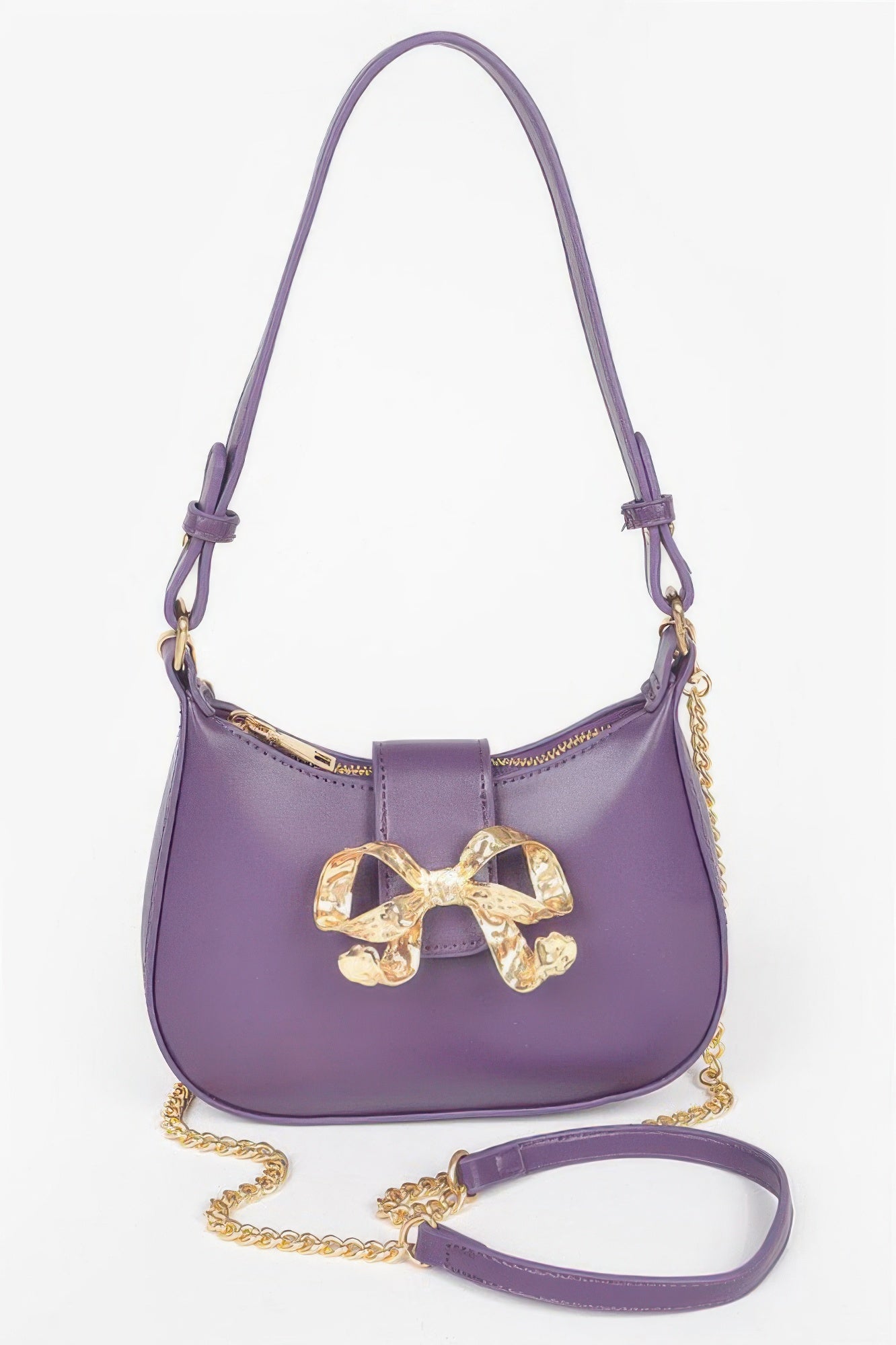  HANDBAG NOLITA Vegan Leather Small Hobo Metal Ribbon – BYMANYC ® New York  NYC Wholesale Boutique Inventory - No MOQ & Ready to Ship