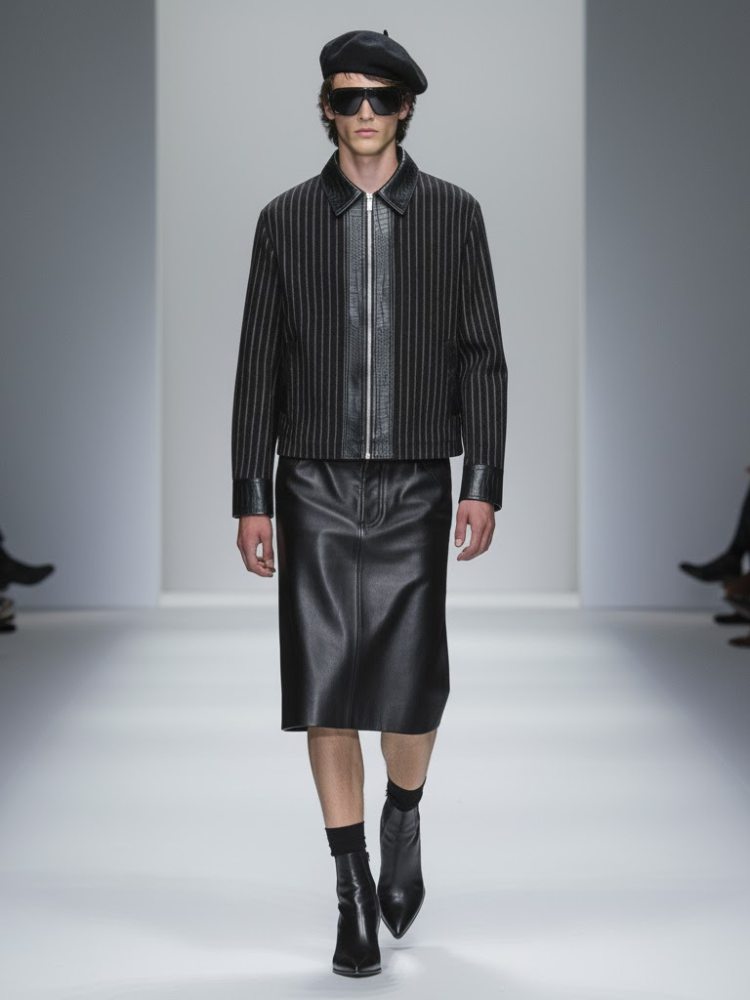 HARLEM Men's Jacket Fashion Week Collection BYMANYC ® New York - BYMANYC ® New York  