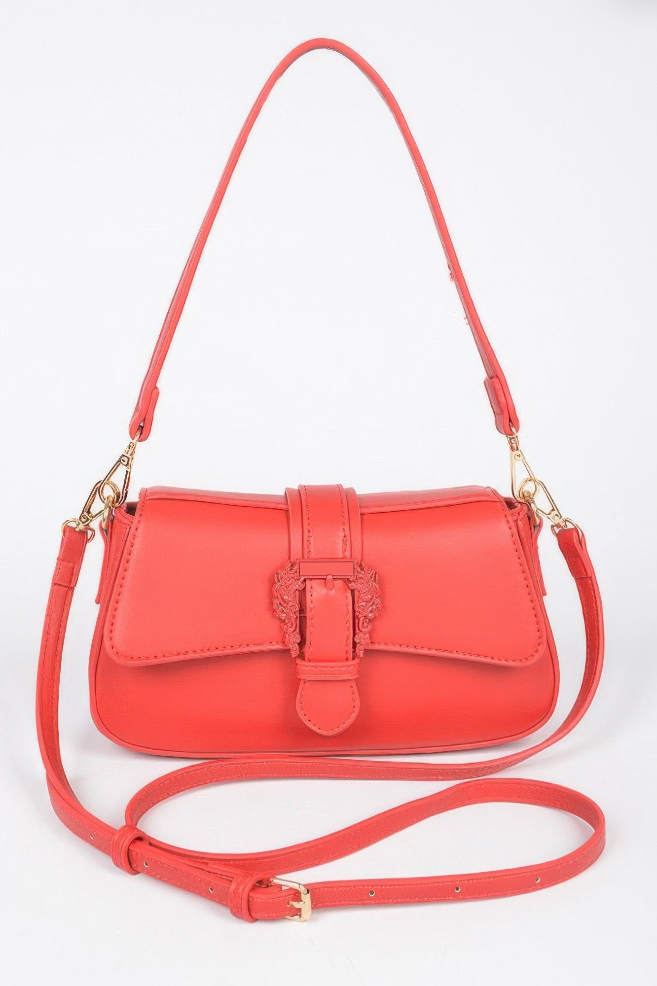  HELL’S KITCHEN Buckle Shoulder Bag | Vegan BYMANYC ® New York  NYC Wholesale Boutique Inventory - No MOQ & Ready to Ship