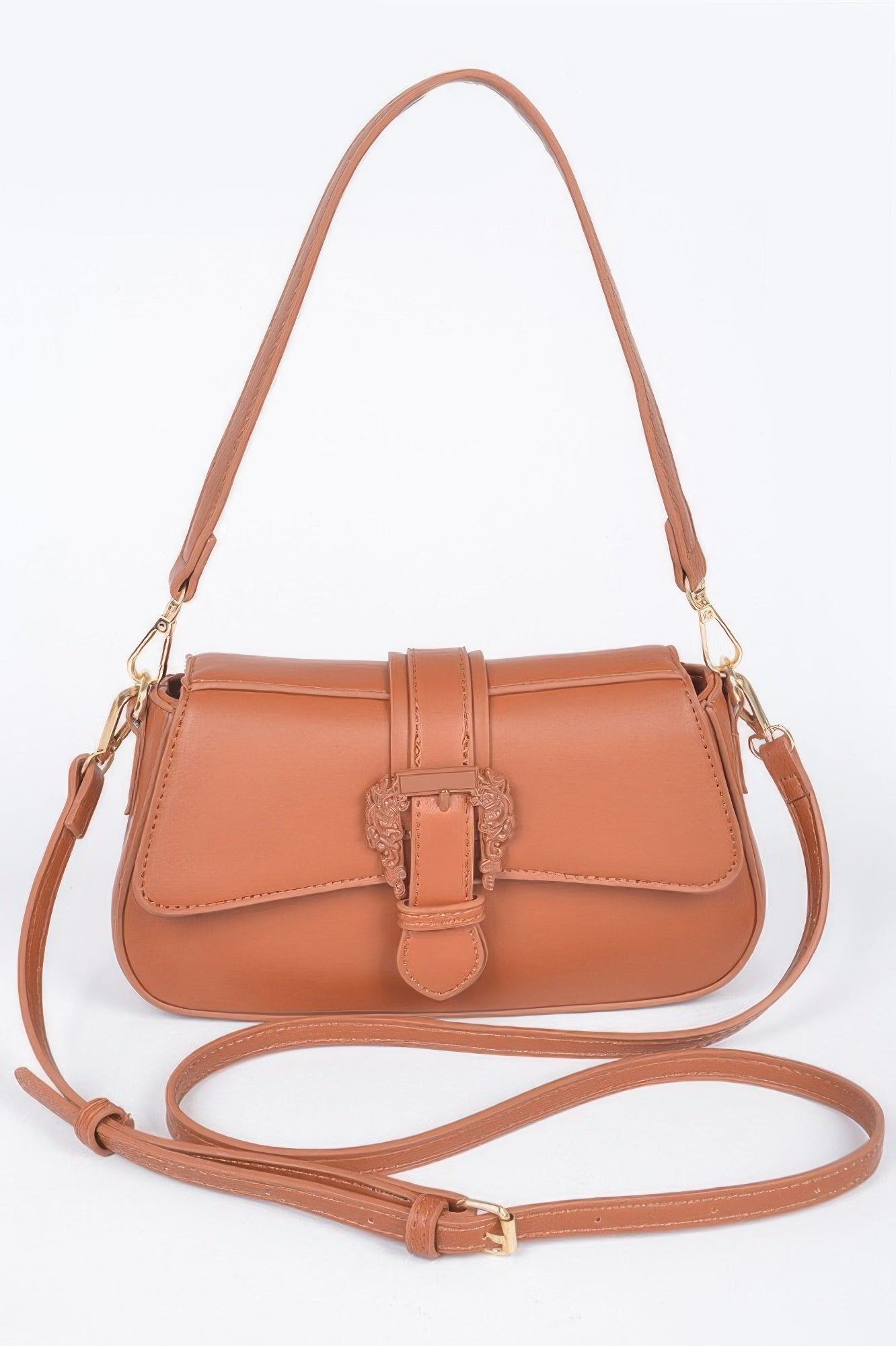 HELL’S KITCHEN Buckle Shoulder Bag | Vegan BYMANYC ® New York  NYC Wholesale Boutique Inventory - No MOQ & Ready to Ship