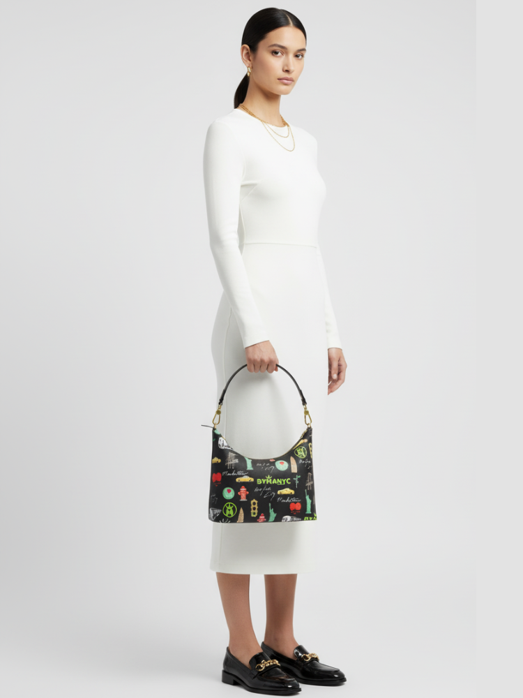 Vegan Bag NOIR COUTURE – BYMANYC ® New York Luxury Eco Design - BYMANYC ® New York  