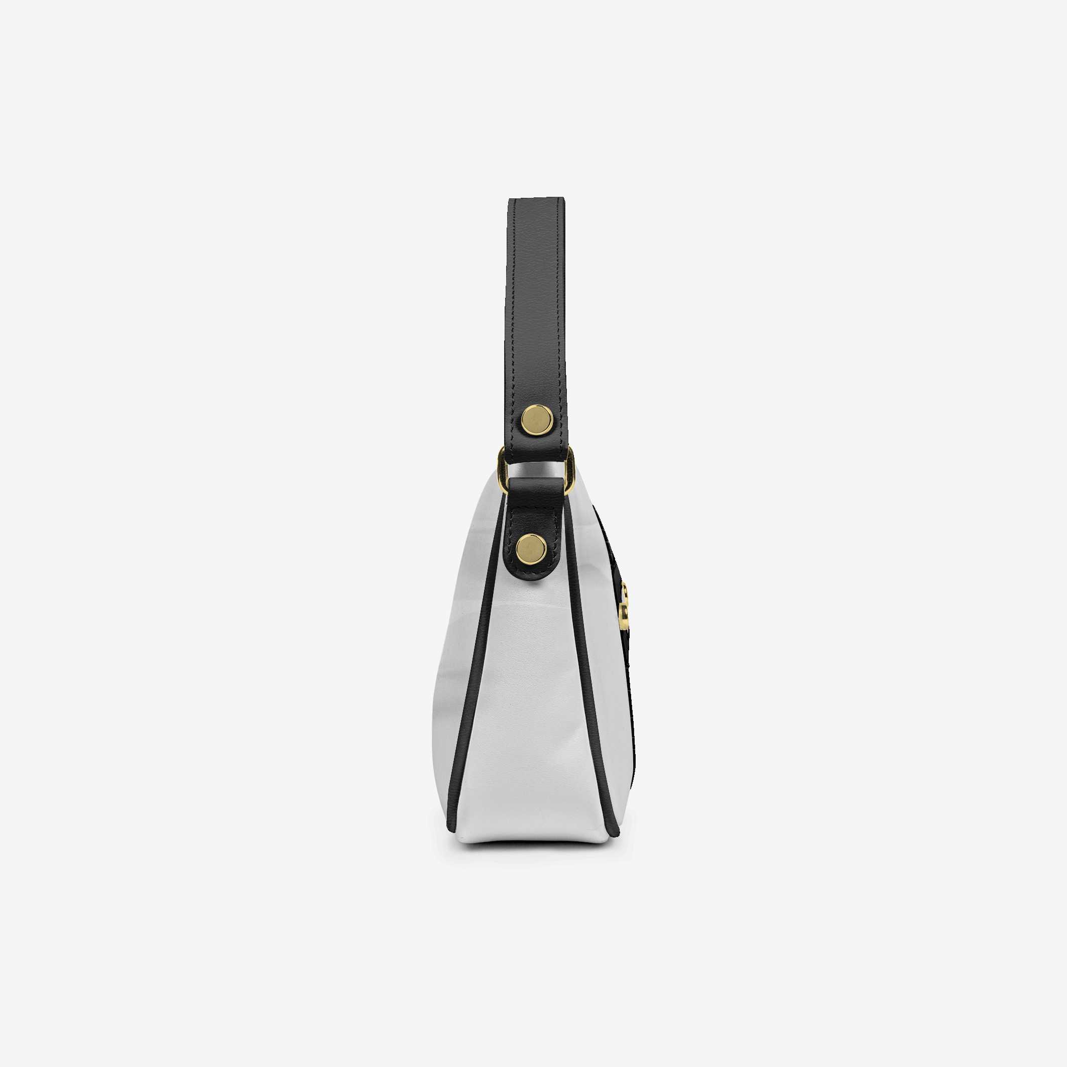 Handbag BYMANYC ® New York – Couture Vegan Vertical Band in Midnight Gold - BYMANYC ® New York  
